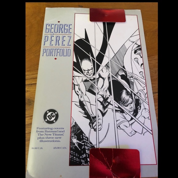 DC Comics | Other | 9899 George Perez Portfolio Set Of 12 Plates Dc ...